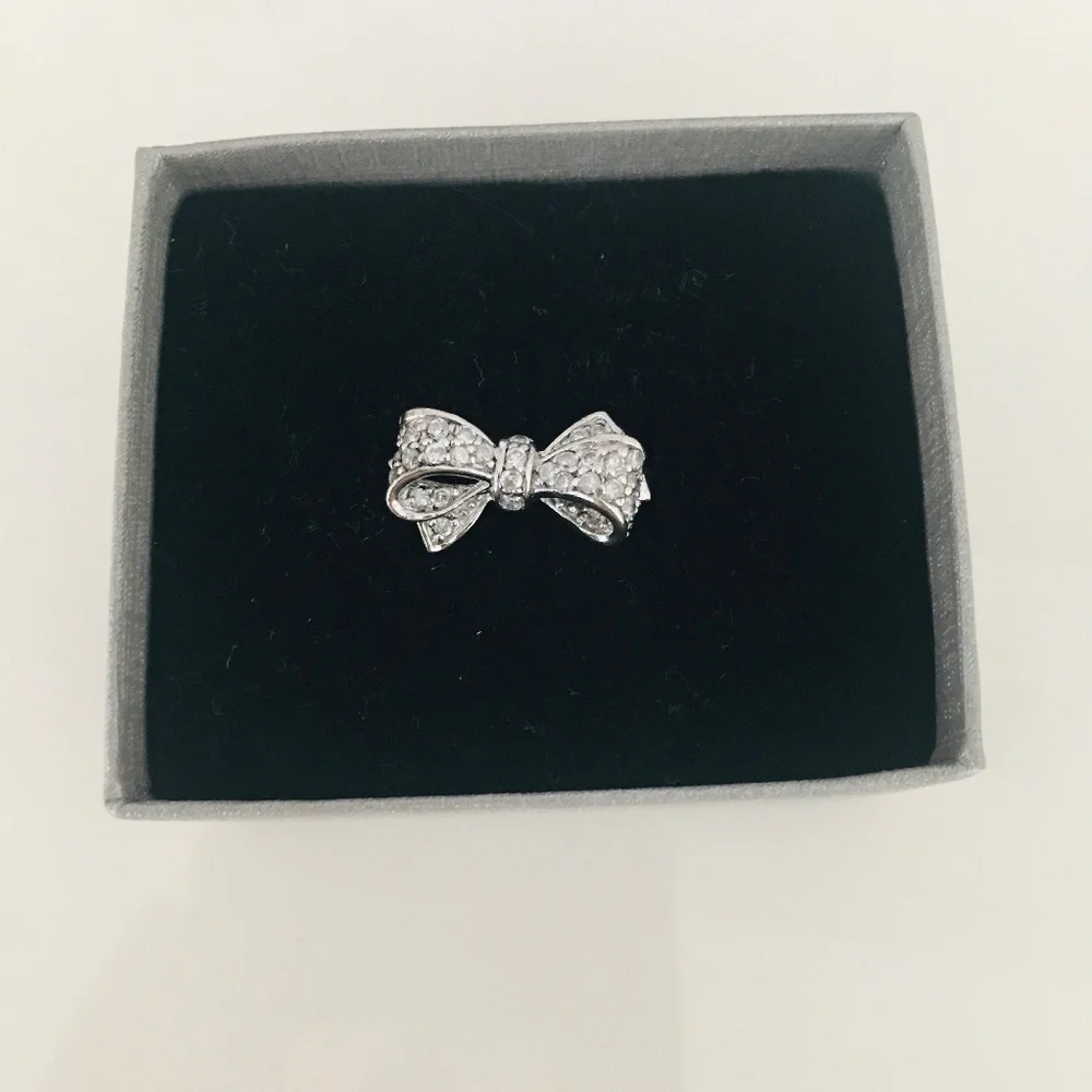 FASHION SILVER 925 RING WITH CRYSTALS - Picture 3 of 16